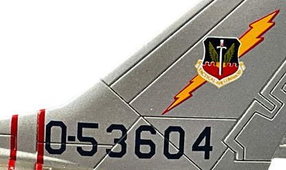 1/72 HobbyMaster (HA2101) North American F100D Super Sabre (053604) flown by Lt.Col. Harold E. Comstock July 1966 Bien Hoa AB, South Vietnam 481st TFS 27th TFW, U.S.A.F. (Limited Edition of 2500)