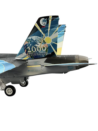 1/48 Franklin Mint/Armour (B11E337) McDonnell Douglas CF188 Hornet (188796) "Millennium The Year 2000" Canadian Armed Forces (Limited Edition #360 of Only 400)