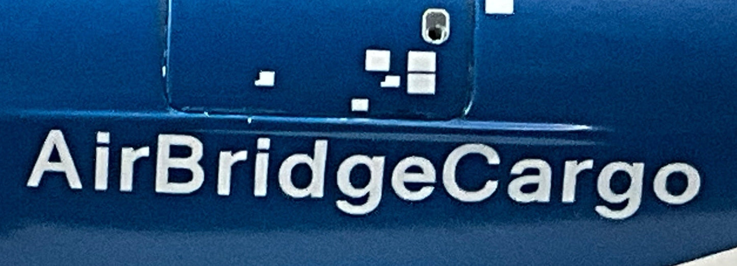1/200 Gemini200 (G2ABW934) Boeing B747-400F (VP-BIM) "ABC pharma" (Interactive Series) AirBridge Cargo (limited Edition) 2021 Release