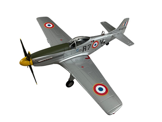 1/48 Franklin Mint/Armour (B11B673) North American F6D (P51D) Mustang (414779 / R7+V) "Special Version" GR 2/23 Savoie, Armee De L'Air, Freiburg, France 1945 (Limited Edition) 2004 Release