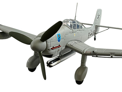 1/48 Armour/Franklin Mint (ART.98056//B11B261) Junkers JU87D Stuka (61+A83) Sea Grey Camo "Torpedo Flieger" WWII Deutsch's Reich Luftwaffe (Limited Edition)
