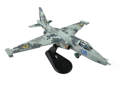 1/72 Hobbymaster (HA6102) Sukhoi SU25M1 Frogfoot (Blue 06) "Winter Digital Camoflage"  Nikolaev 2014, 299 Aviation Brigade, Ukraine Air Force