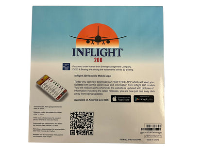 1/200 Inflight200 (IFKC10USAF47) McDonnell Douglas KC10A Extender (79-1947) "California Freestyle - Cow A Bunga Dude" White S.A.C. Livery, March AFB, California, 1982-1994, 22nd ARW, U.S.A.F. (Limited Edition)