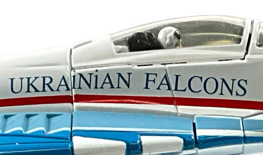 1/72 Corgi (US37505) MiG29A Fulcrum-C (White 102) "Ukrainian Falcons Display Team" Intl Air Tattoo, RAF Fairford 1997, Ukraine Air Force (Limited Edition #0562 of Only 1000)