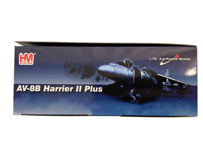 1/72 HobbyMaster (HA2624) McDonnell Douglas AV-8B Harrier II Plus (163662) Feb 1991 "Desert Storm" King Abdul Aziz Base, VMA-231 (Ace of Spades) U.S. Marine Corps (Limited Edition)