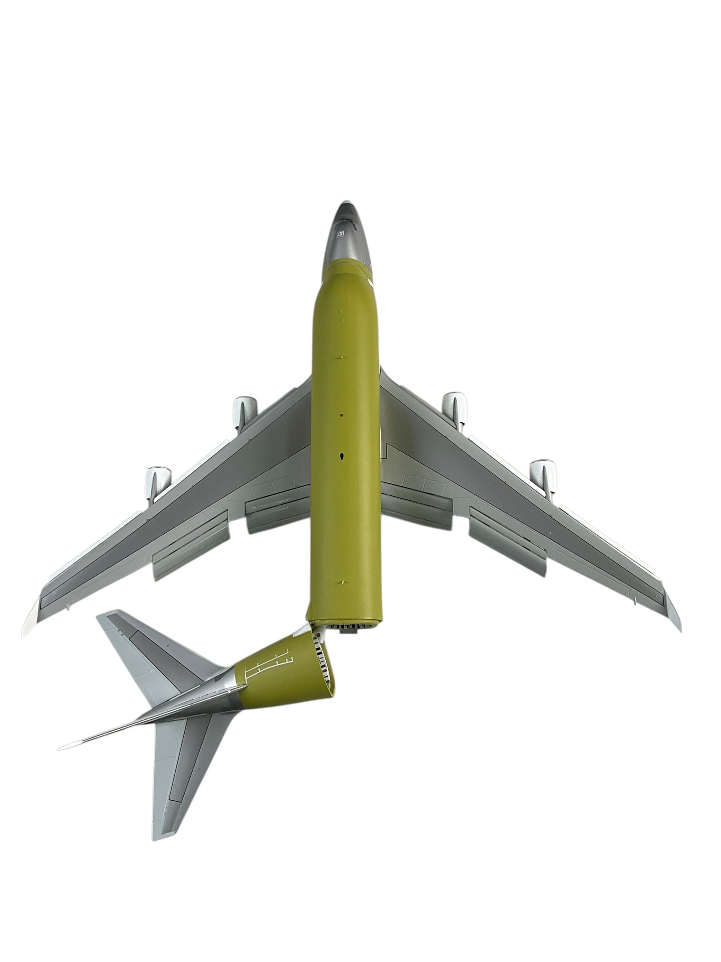 1/200 J C Wings (LH2166A) Boeing B747-400LCF Dreamlifter (N747BC) Flaps Down "Green Zinc Chromate Primer Livery" The Boeing Company (Limited Edition)