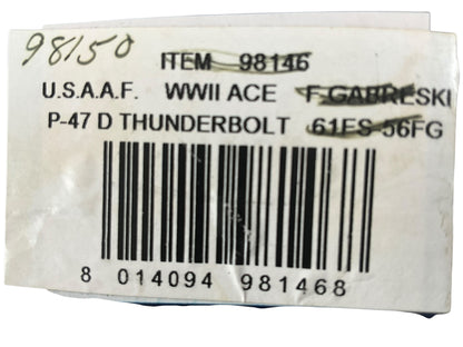 1/48 Armour/Franklin Mint (98150) Republic P47D Thunderbolt (IA+N - 433240) "Tarheel Hal" WWII,. U.S.A.A..F. (Limited Edition.