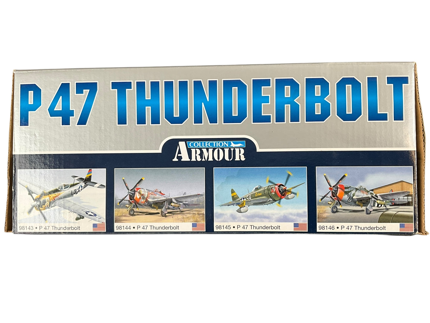 1/48 Armour/Franklin Mint (98144) Republic P47D Thunderbolt (227316) "CHIEF-SKI-U-MAH II" flown by Lt. D.E. Buholz "Chief of the Sioux" 509FS 405FG U.S.A.A.F. (Limited Edition)