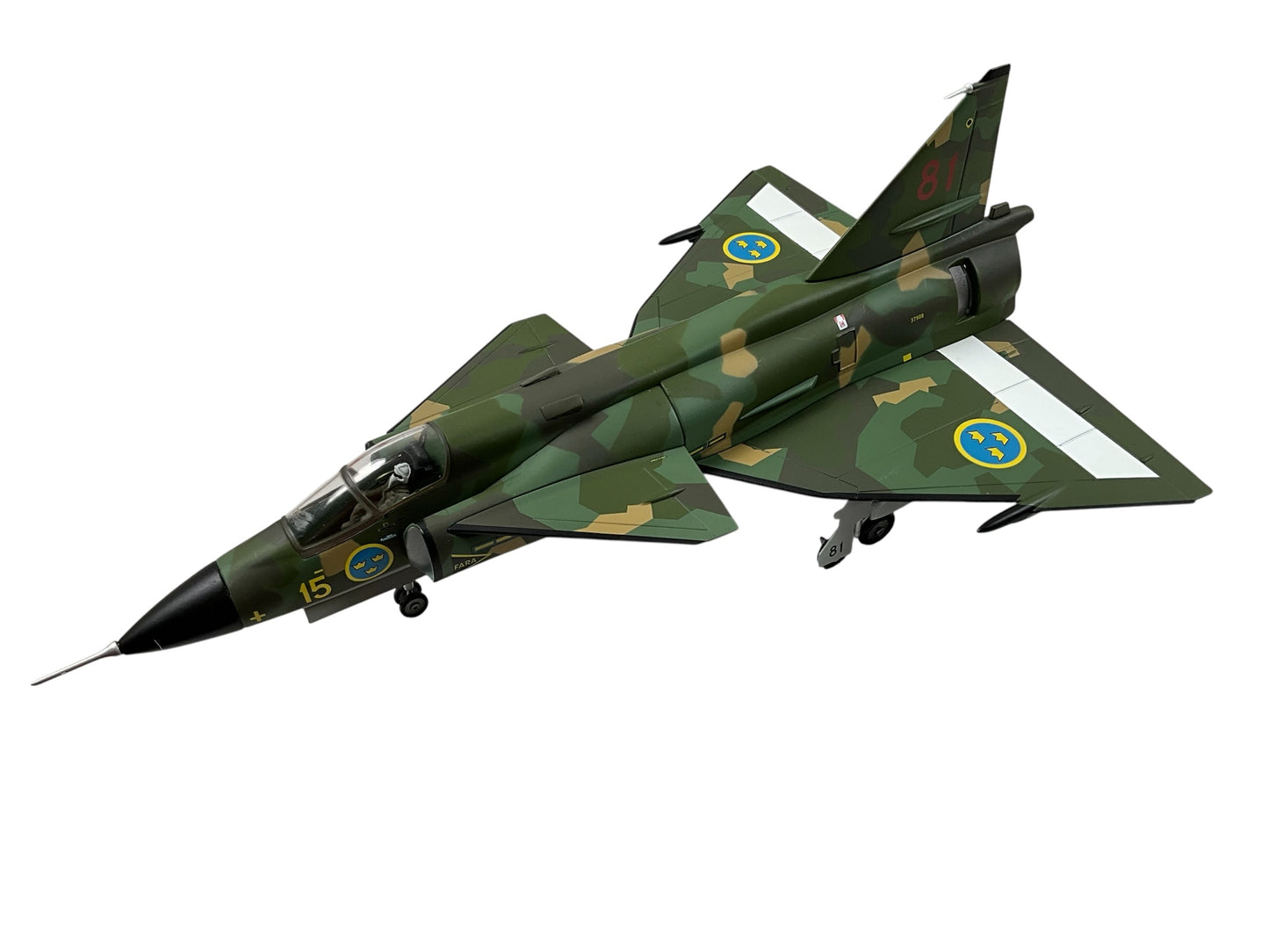1/72 Aviation72 (AV72-42005) Saab SH37 Viggen (15-81) Soderhamn 1990 Swedish Air Force (Limited Edition of Only 408) 2016 Release