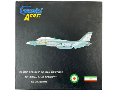 1/72 Gemini Aces (GA-IRA-110-01) Grumman F14A Tomcat (3-6005) Grey & Blue Camo Islamic Republic of Iran Air Force (Limited Edition #409 of Only 500) 2014 Release