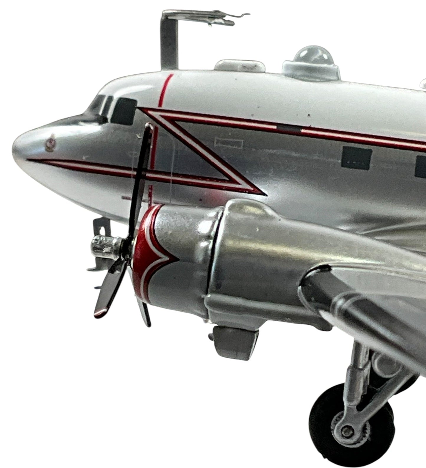 1/200 Inflight200 (IFDC3RCAF33) Douglas C47 (DC3) Dakota (12933) 1980's "Polished Aluminum, White & Day Glo Lightning Bolt Livery" Canadian Armed Forces (Limited Edition of ONLY 180) 2026 Release