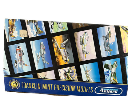 1/48 FRANKLIN-MINT (B11E679) McDONNELL DOUGLAS CF188 HORNET (188762) - 1993 "50th Anniversary of 410 Cougars Sqdn"  Airshow Livery - in Lybia No-Fly Zone 2011 - 410 Sqdn C.F.B. Cold Lake, Alberta - CANADIAN ARMED FORCES (Limited Edition of Only 400)