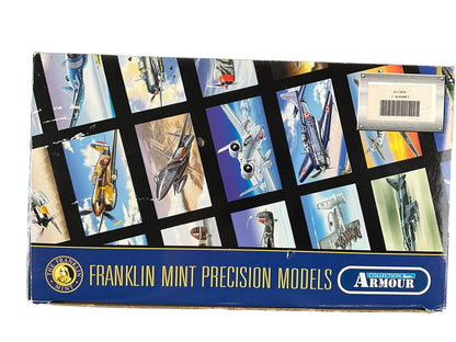 1/48 FRANKLIN-MINT (B11E679) McDONNELL DOUGLAS CF188 HORNET (188762) - 1993 "50th Anniversary of 410 Cougars Sqdn"  Airshow Livery - in Lybia No-Fly Zone 2011 - 410 Sqdn C.F.B. Cold Lake, Alberta - CANADIAN ARMED FORCES (Limited Edition of Only 400)