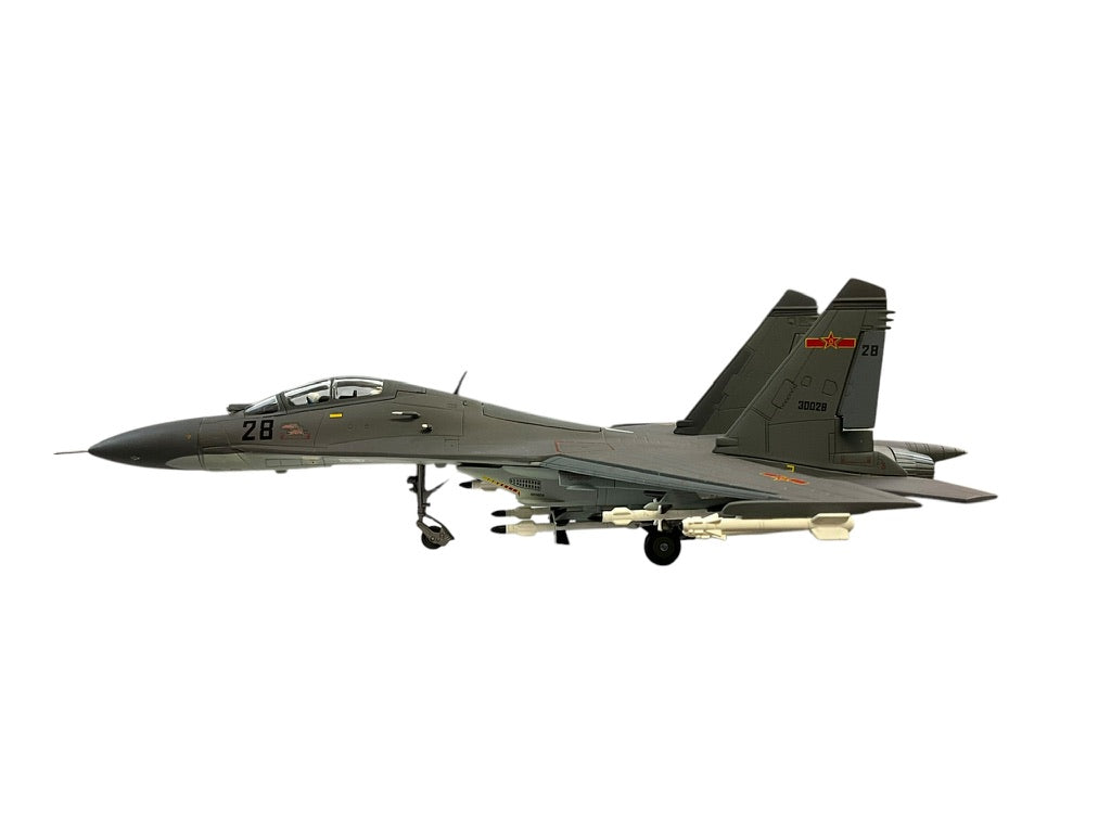 1/72 Gaincorp (8019) Sukhoi SU27UB Flanker (28) LowVis Dark Gray Camo P.L.A.A.F. Communist Chinese Air Force (Limited Edition)