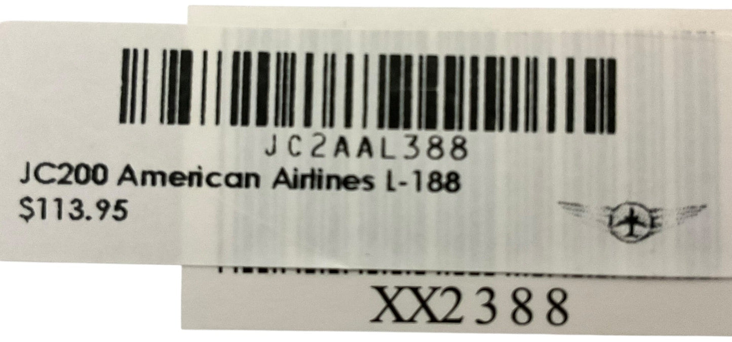 1/200 JC Wings (XX2388) Lockheed L188 Electra (N6110A) "Flagship St Louis" American Airlines (Limited Edition)