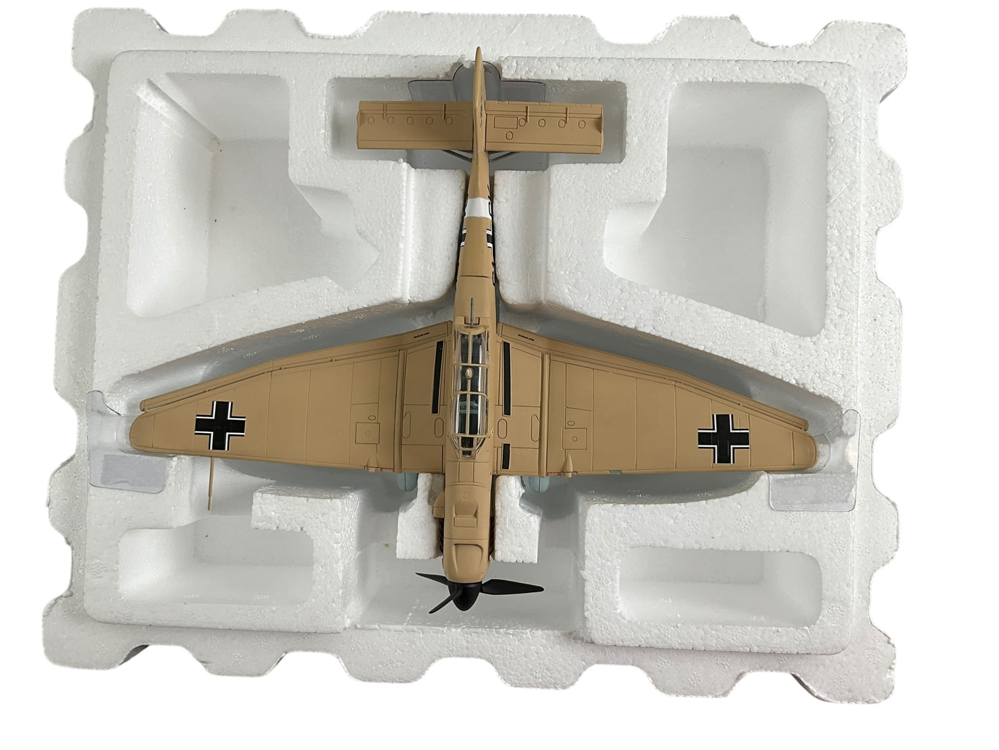 1/48 Armour/Franklin Mint (ART.98096/B11B262) Junkers JU87B Stuka (S1+GK) Tan Desert Camo WWII Deutsche Reich Luftwaffe (Limited Edition)
