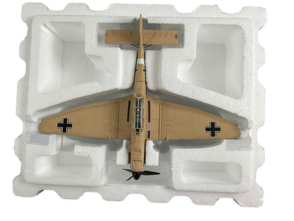 1/48 Armour/Franklin Mint (ART.98096/B11B262) Junkers JU87B Stuka (S1+GK) Tan Desert Camo WWII Deutsche Reich Luftwaffe (Limited Edition)