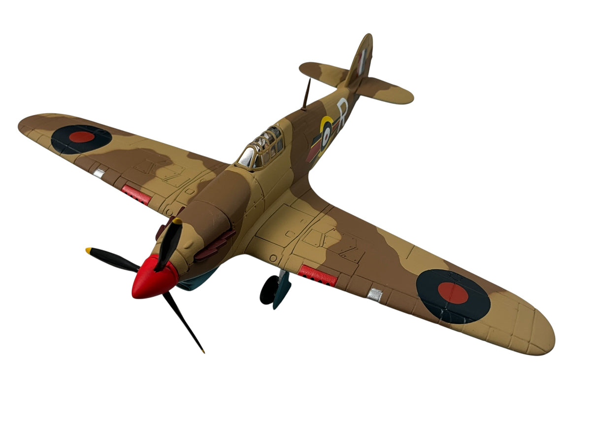 1/72 Corgi (AA30701) Hawker Hurricane IIB (BD930 / R) Western Desert 1942 No.73 Sqdn R.A.F. (Limited Edition) 2002 Release
