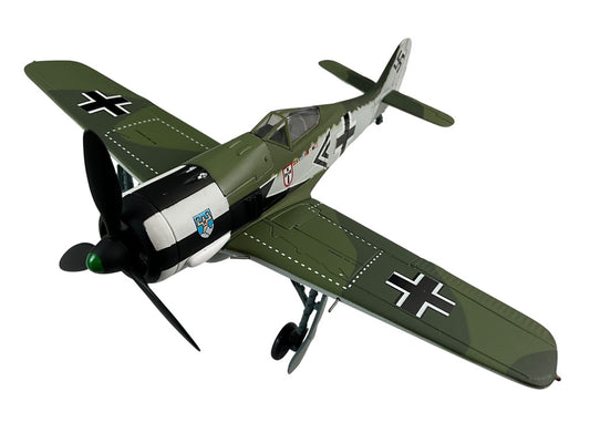 1/48 Franklin Mint/Armour (B11B586/98163) Focke-Wulf Fw190A flown by WWII Ace (68 Kills) Hptm. Fritz Losigkeit, Kdr. I/JG1 Deutsche Reich Luftwaffe (Limited Edition)