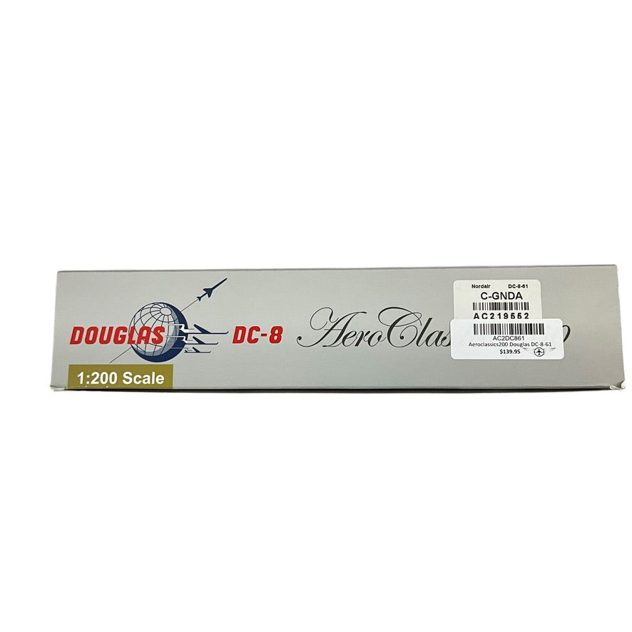 1/200 AeroClassics200 DOUGLAS DC8-61 NORDAIR (LIMITED EDITION of ONLY 90)