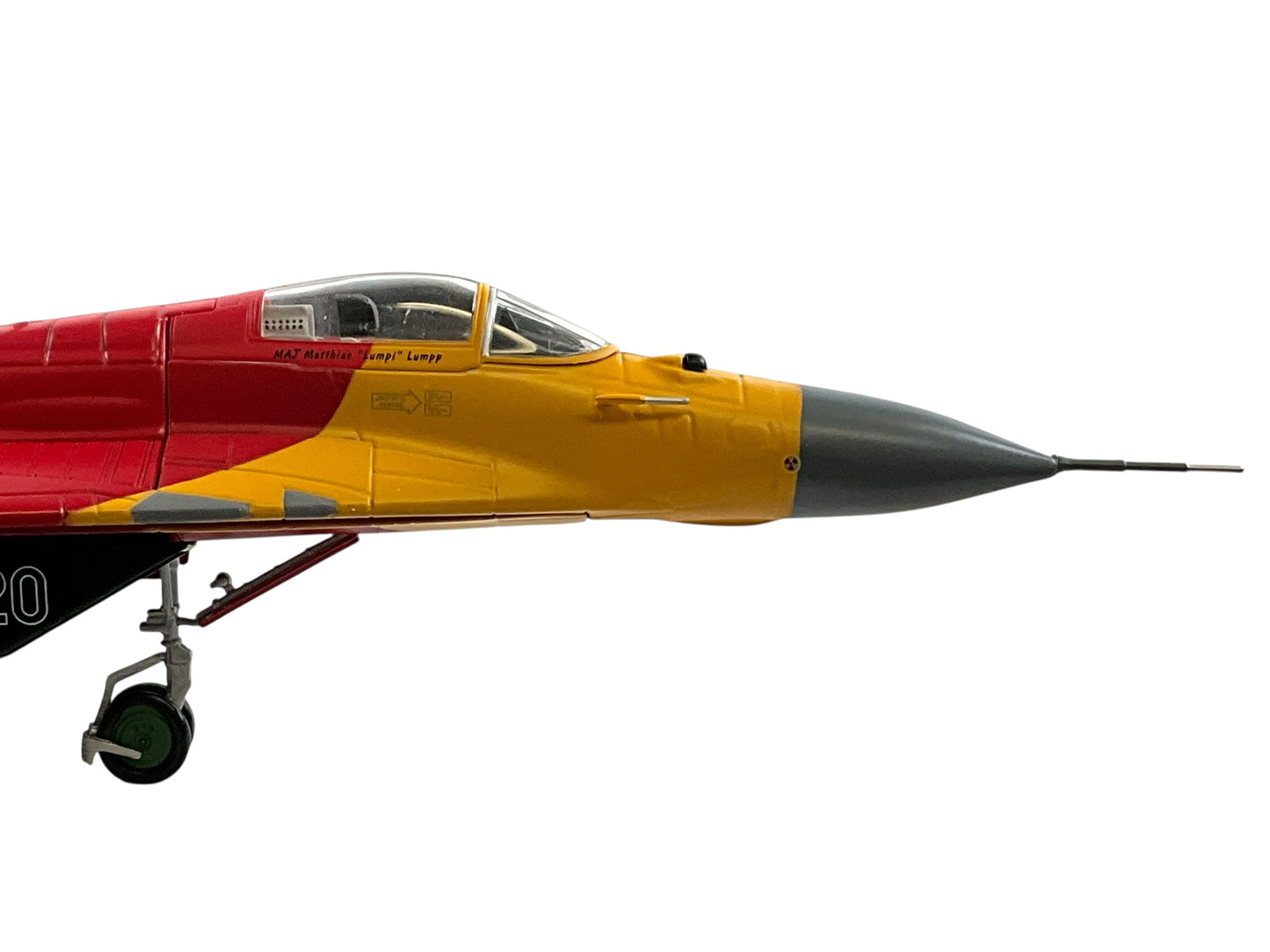 1/48 Franklin Mint/Armour (B11C996) MiG29A Fulcrum (29+20) 1.JagdStaffel, JG73 "Steinhoff", Deutsch Bundes Luftwaffe, m, Laage, Germany (Limited Edition)