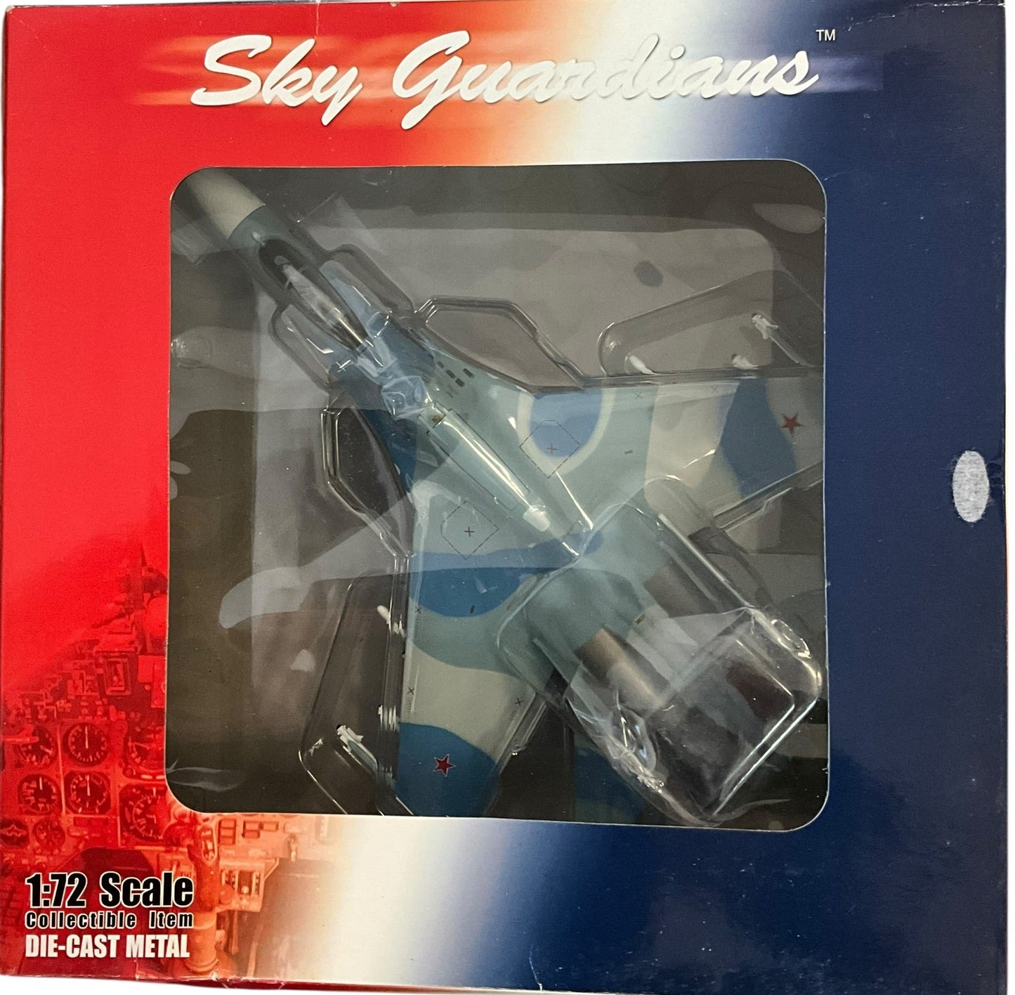 1/72 (Witty Wings) Sky Guardians (WWT-72-014-004) Sukhoi SU27 Flanker-B (Blue 319) 3-Tone Blue Camo, Soviet Air Force (Limited Edition)