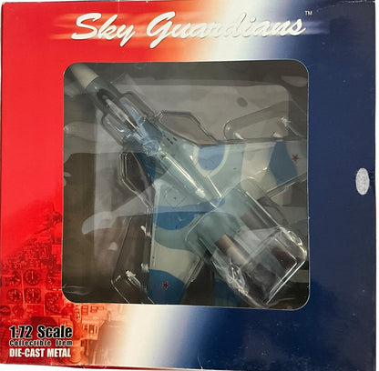 1/72 (Witty Wings) Sky Guardians (WWT-72-014-004) Sukhoi SU27 Flanker-B (Blue 319) 3-Tone Blue Camo, Soviet Air Force (Limited Edition)