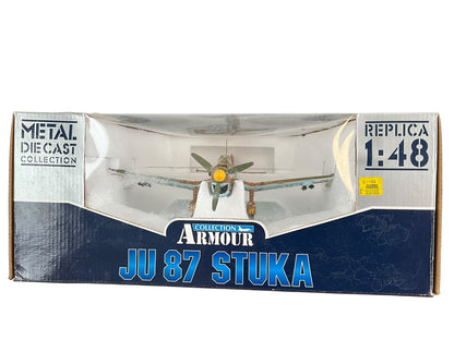 1/48 Armour/Franklin Mint (98133) Junkers JU87 Stuka B2 (T6+MP) Tan & Green Camo w/Desert Snake Livery 6./STG2 Reichs Luftwaffe (Limited Edition)