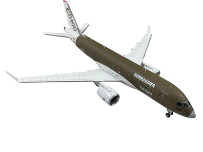 1/200 JC Wings (LH2056) Bombardier CS100 C-Series (C-GWYD) "FTV2" Primer Livery. Bombardier (Limited Edition)