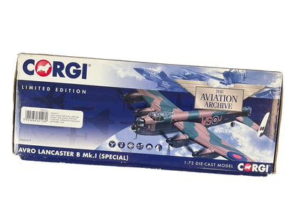 1/72 Corgi (AA32619) Avro Lancaster B Mk.1 Special (W4964 / WS+J) Johnny Walker "Still Going Strong"  Operation Catechism "with the 12,000lb Tallboy bomb" 9 Sqdn R.A.F. 12th November 1944 (Limited Edition of ONLY 2200)