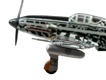 1/72 IXO Models (DDIJ00019) Kawasaki KI61 Hien/Tony (295) flown by Captain Kobayashi Teruhiko (5 Kills), Aluminum & Black Splinter Pattern Camo, 244th Squadron (Fighter Regiment), Imperial Japanese Army Air Force 1945 (Limited Edition)