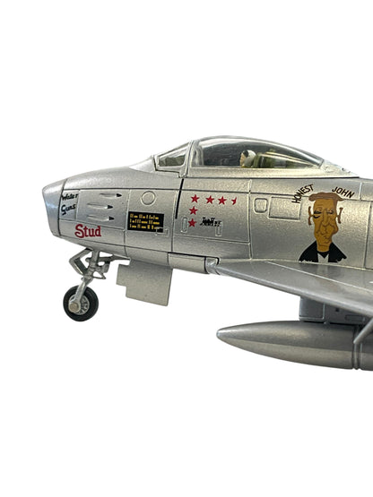 1/72 Corgi (US35804) North American F86E Sabre (12747) f"Honest John" lown by Col. Walker "Bud" Mahurin (5+1/2 Kills) CMD, 4th FW, Kimpo, South Korea, 1952 (Limited Edition #1227 of 1710)