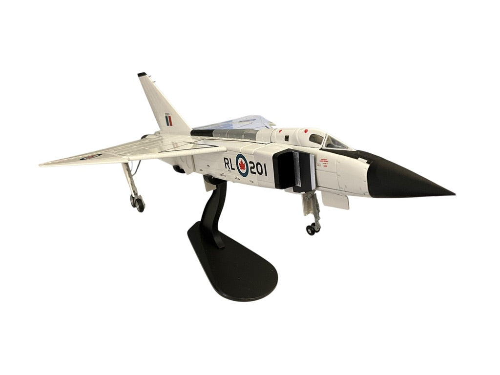 1/72 (HobbyMaster) Canadian Warplane Heritage Museum (CWH003) Avro (Canada) CF105 Arrow (25201) RL201 First Flight by Jan ZURAKOWSKI Mar-25, 1958 (Limited Edition of 3500)