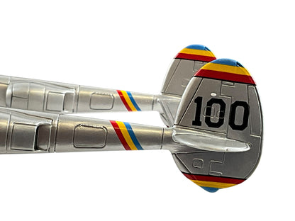 1/48 Armour/Franklin Mint (ART.98137/B11B283) Lockheed P38L-1 Lightning (44-24843 / 100) "Putt Putt Maru" Col. Charles McDonald (27 Kills) 475th F.G. 5th AF U.S.A.A.F. , Clark Field, Phillipines March 1945 WWII (Limited Edition)