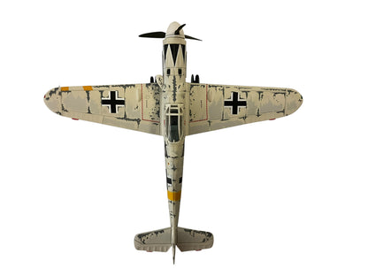 1/72 Corgi (AA27101) Messerschmitt Bf109G-6 White Winter Camo, flown by Erich Hartmann ("Ace of ALL Time" with 352 Kills) Hungary 1945, Kommandeur 1/JG53 Drittes Reich Luftwaffe (Limited Edition #1831 of Only 2000) 2013 Release