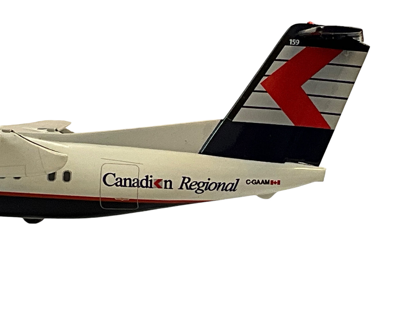 1/200 JC-Wings (LH2285) Bombardier DASH8-100 (C-GAAM) Chevron Livery - Canadian Regional Airlines (Limited Edition)