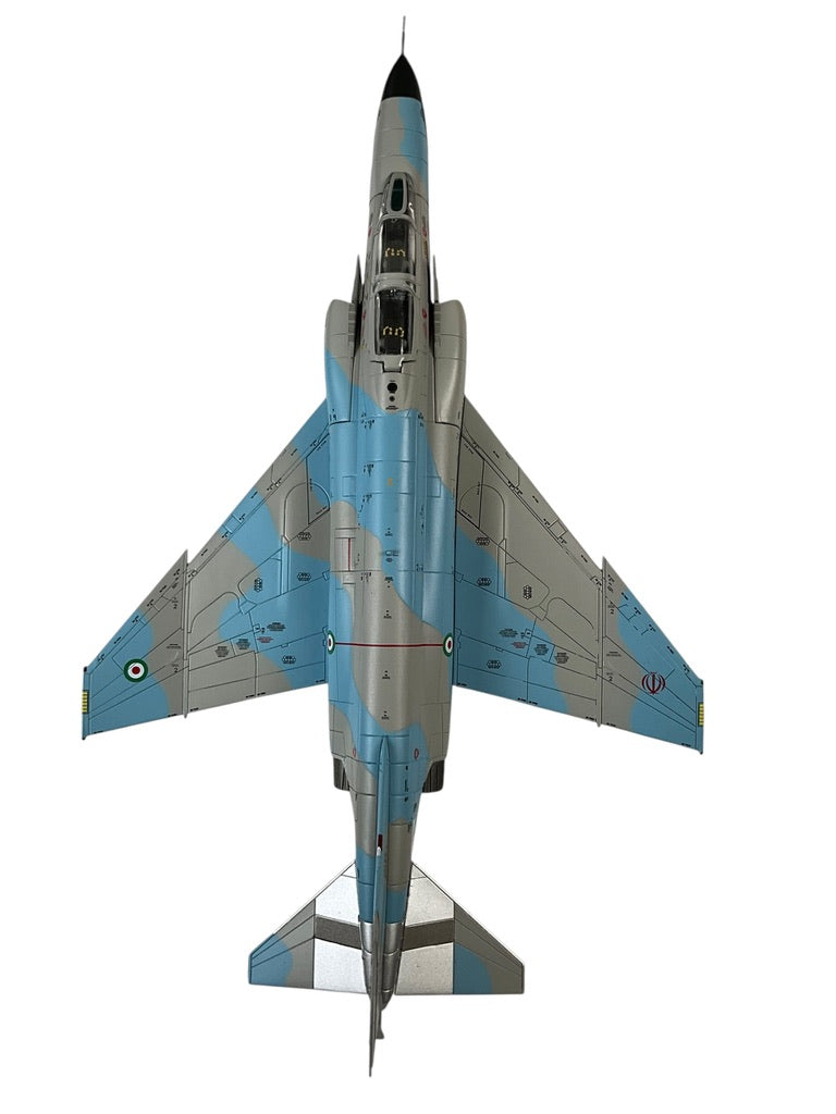 1/72 HobbyMaster (HA19002) McDonnell Douglas RF4E Phantom II (s/n 72-0267) Blue & Grey Camo, Mehrabad AB, 2009 Islamic Republic of Iran Air Force (Limited Edition)