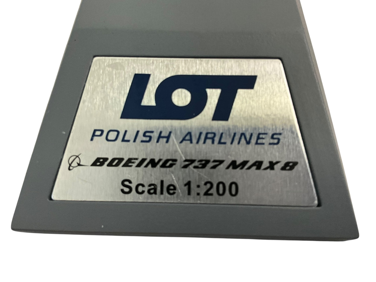 1/200 Inflight200 (IF737MAX0518) Boeing B737-MAX8 (SP-LVA) LOT Polish Airlines (Limited Edition) 2018 Release