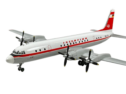 1/200 Herpa (572873) Ilyushin IL18 (DM-STO) Interflug (Limited Edition) 2025 Release
