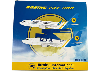 1/200 JC Wings (XX2692) B737-300F (UR-FAA) UIA "Cargo" - Ukraine International Airlines (Limited Edition)