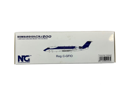 1/200 NG Model (52046) Bombardier CRJ200ER (C-GFIO) "Flight Inspection" 1st NAV Livery - NAV Canada (Limited Edition)