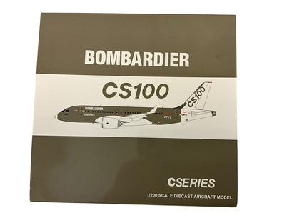 1/200 JC Wings (LH2056) Bombardier CS100 C-Series (C-GWYD) "FTV2" Primer Livery. Bombardier (Limited Edition)