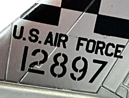 1/72 HobbyMaster (HA4301) North American F86F Sabre (FU897 c/n 12897) "The Huff" flown by Lt. Jim Thompson (2 Kills) 1953 Suwon AB, South Korea, 39th FS, 51st FW,  U.S.A.F. (Limited Edition of 2000)