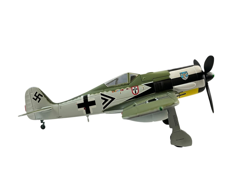 1/48 Franklin Mint/Armour (B11B586/98163) Focke-Wulf Fw190A flown by WWII Ace (68 Kills) Hptm. Fritz Losigkeit, Kdr. I/JG1 Deutsche Reich Luftwaffe (Limited Edition)