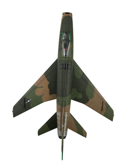 1/72 HobbyMaster (HA2102) North American F100D Super Sabre (56-3580) "Mary Jane" flown by Maj. Don Schmenk late 1969 Tuy Hoa, South Vietnam 31st TFW 308th TFS, U.S.A.F. (Limited Edition of 2100) Sept 2008 Release