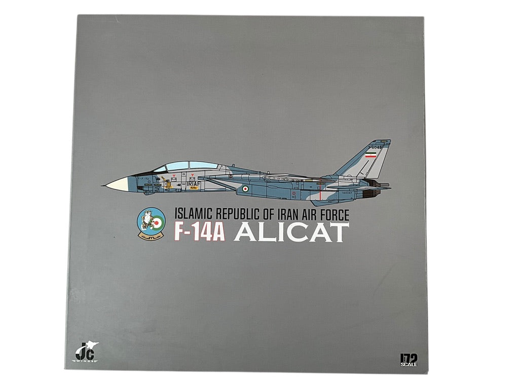 1/72 JC Wings (JCW-72-F14-006) Grumman F14A (Tomcat) "Alicat" (3-6045) Grey & Blue Camo, Islamic Republic of Iran Air Force (Limited Edition #422 of Only 750)
