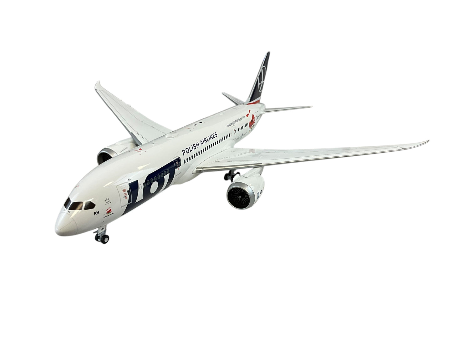 1/200 JC-WIings (JC2LOT2081) Boeing B787-8 (SP-LRH) Dreamliner (SP-LRH) * Proud To Fly the Polish Olympic Team * LOT Polish Airlines 2018 (Limited Edition)