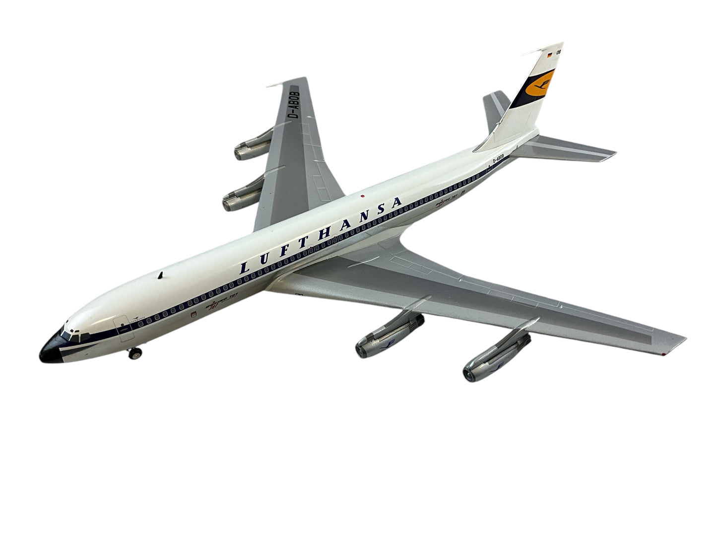 1/200 (Inflight200) J-Fox (JF-707-4-004P) Boeing B707-430 (D-ABOB)  "Hamburg" 4th Livery Lufthansa (Limited Edition)