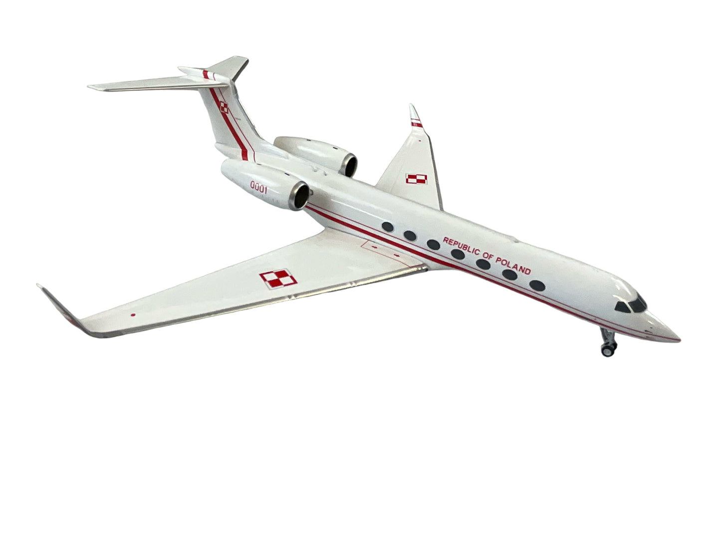 1/200 NG Models (NG75020) Gulfstream G550 (0001) Republic of Poland (Rzeczpospolita Polska) Polish Air Force  (Limited Edition0