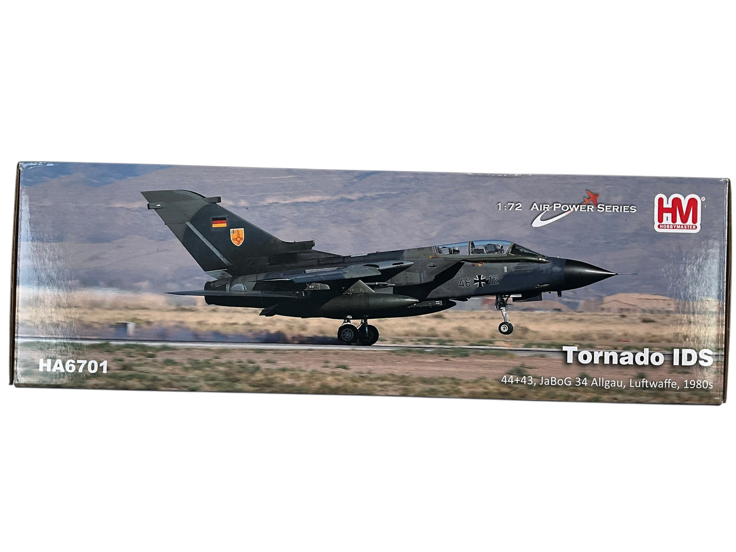 1/72 Hobbymaster (HA6701) Panavia Tornado IDS (44+43) Allgau 1980's JBG34 Deutsche Bundes Luftwaffe (Limited Edition)